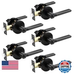 Probrico Privacy Door Handles For Bedroom Bathroom Black Interior. Fixed Price $140.98.