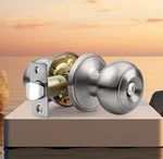 Gobrico Brushed Nickel Privacy Door Lock. Fixed Price $8.49.