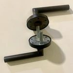 Baldwin Reserve Door Handle Full Dummy Venetian Bronze Round Tube Lever. Fixed Price $29.99.