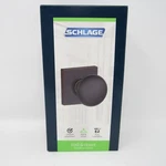 Schlage Door Knob Hall And Closet Bronze Model F10 Gc Ply 716 Col Nib. Fixed Price $14.95.