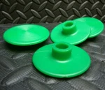 4 Lot New Ingersoll Rand 20973-3 Green Button Head Knob. Fixed Price $29.00.