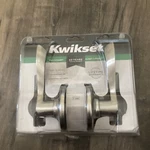 Kwikset Security Balboa Satin Nickel Universal Passage Door Handle New. Fixed Price $15.29.