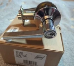Schlage F51A-LAT Latitude Single Cylinder Keyed Entry Door Lever. Fixed Price $37.95.