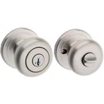 Kwikset Juno Satin Nickel Entry Door Knob Featuring Smartkey Security W/microban. Fixed Price $19.99.