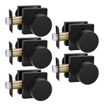 Goldenwarm Privacy Door Knob Matte Black Round 5 Pack Adjustable Backset. Fixed Price $75.00.