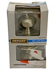 Defiant Hartford Bed And Bath Privacy Door Knob Satin Nickel Finish. Fixed Price $13.99.