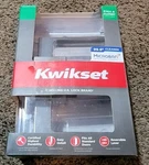 Kwikset Singapore Square Passage Hall & Closet Handle Satin Nickel 97200-898. Fixed Price $29.99.