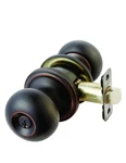 Ace Hardware Colonial Entry Door Knob Oil Rubbed Bronze Keyed Lockset 1-3/4" Orb. Fixed Price $19.95.