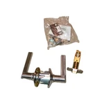 Schlage F10 Lat 626 Satin Silver Passage Door Lever For Hall & Closet. Fixed Price $39.00.