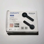 Aimnaps Fingerprint Keypad Smart Door Lock Tuya App Bluetooth Black W/ Keys. Fixed Price $56.49.