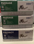3 Pack, Shield Security Passage Grade Wave Lever Style Satin Nickel Finish. Fixed Price $30.00.