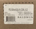 Baldwin Full Dummy Handle Set FD.SEAXSQU.R.CAR.112. Fixed Price $49.95.