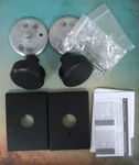 Schlage FC172SWA622CEN Sided Dummy Knob Set Matte Black Non Turning. Fixed Price $29.99.