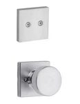 Kwikset / 973 Dummy Cylinder Interior Trim Pack Pismo Knob With Square Rose. Fixed Price $20.00.