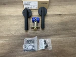 Emtek 5109STURHUS19 Right-handed Passage Set In Flat Black -read-. Fixed Price $32.99.