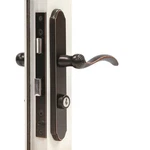 Larson Certified Storm Revere Mortise Aged Bronze Handle Set, Door.... Fixed Price $131.73.