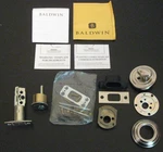 Baldwin 8231.056 Solid Brass Single Cylinder Deadbolt Pvd Satin Nickel. Fixed Price $60.00.