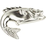 Atlas 2204-BRN Fish Knob 1/4 Inch Brushed Nickel. Fixed Price $10.04.
