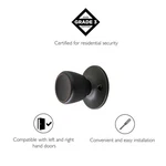 Design House Terrace Traditional Brass Dummy Door Knob In Oil Rubbed Bronze. Fixed Price $24.54.