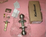 Kwikset Entry Polo Knob Satin Nickel 94002-840. Fixed Price $15.00.