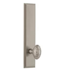 Grandeur 803482 Carr Tall Plate Victorian Dummy Knob Satin Nickel. Fixed Price $89.95.