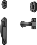 Ideal Security Pull Set With Keyed Deadbolt, Screen Door Handle, Storm. Fixed Price $105.73.