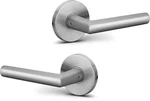 Berlin Modisch Dummy Lever Door Handle Pack Of 2 Sleek Round Non-turning Singl. Fixed Price $52.48.