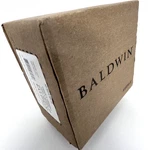Baldwin HD.FED.R.TSR.150 Federal Lever Half Dummy Door Satin Nickel 9BR3500-044. Fixed Price $59.95.