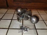 Acorn Manufacturing Vintage Hammered Iron Door Knob Set Heavy. Fixed Price $49.00.