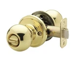 Copper Creek BK2030PB Ball Door Knob, Privacy Function, Polished Brass. Fixed Price $15.00.