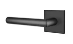 Emtek C5110STUUS19 Stuttgart Passage Door Lever Set With Square Rose Flat Black. Fixed Price $155.00.