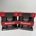 Kwikset Juno Venetian Bronze Exterior Entry Door Knob And Single Deadbolt Combo. Fixed Price $69.95.