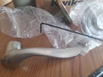Kwikset Tustin Lever / Half Dummy Left Hand Satin Nickel 97880-755. Fixed Price $11.99.