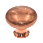 Belwith Hickory Hardware 1/4" Round Knob Polished Copper Solid Brass BK13-PCO. Fixed Price $8.68.