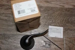 Nib Kwikset Tustin Black Right Non-operational Dummy Lever Door Handle. Fixed Price $16.50.