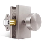 Door Knobs Interior Brushed Nickel, Modern Passage Satin Doo.... Fixed Price $72.03.