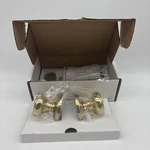 Emtek 8050US3 Waverly Brass Dummy Knob Set - Lifetime Polished. Fixed Price $36.00.