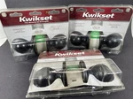 Lot Of Three Kwikset Door Knosb Passage Polo 200P-11P-CP Venetian Bronze New. Fixed Price $29.97.