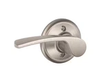 Schlage Merano Satin Nickel Left Handed Dummy Door Handle F170 619 Lh. Fixed Price $9.99.