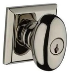 Baldwin En.ell.tsr Ellipse Single Cylinder Keyed Entry Door Knob - Nickel. Fixed Price $222.60.