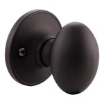 Design House Egg Traditional Brass Dummy Door Knob In Matte Black. Fixed Price $31.06.