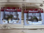 (2) Kwikset Hall & Closet Door Handle Lever Delta Satin Chrome 200DL 260 Cp Ksp. Fixed Price $35.99.
