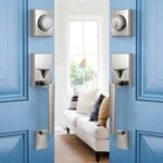 Neutype Double Door Lock Set Deadbolt & Levers Satin Nickel B0B3RR8DKP. Fixed Price $69.99.