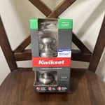 Kwikset Hall And Closet Satin Nickel Door Knob New Box. Fixed Price $12.97.