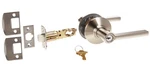 Schlage F80 619 Latitude Single Cylinder Keyed Entry Storeroom - Nickel. Fixed Price $24.99.
