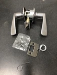 Schlage F10MER626 Merano Passage Door Lever Set - Satin Chrome. Fixed Price $39.70.