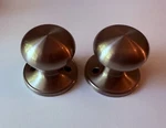 Schlage Dummy Door Knobs J170 Str 619 Satin Nickel Pull Handle Nib Lot Of 2. Fixed Price $11.95.