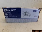 Privacy Lockset Shield Security, Way Latch Tulip Knob 913825 Satin Chrome. Fixed Price $9.90.