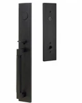 Emtek 4209HLORHUS19 Dummy Hercules Knurled Helios Lever Set Flat Black. Fixed Price $211.65.
