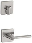 Kwikset 971LSLSQTV1 Lisbon Lever Single Cylinder Interior Pack - Nickel. Fixed Price $53.31.